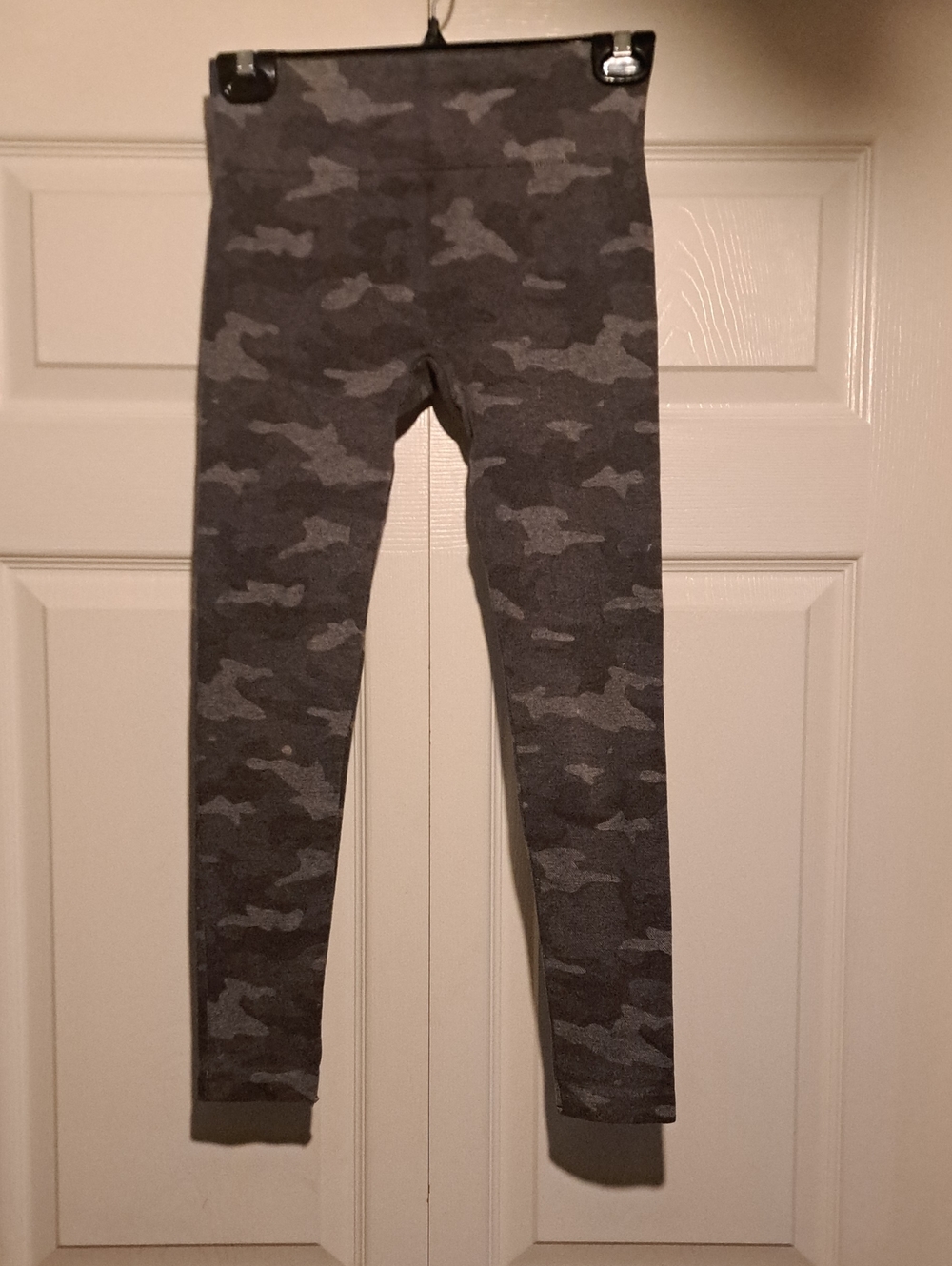 Gray Camo Army Petit Ladies /teeanage Leggings warm soft tight fit